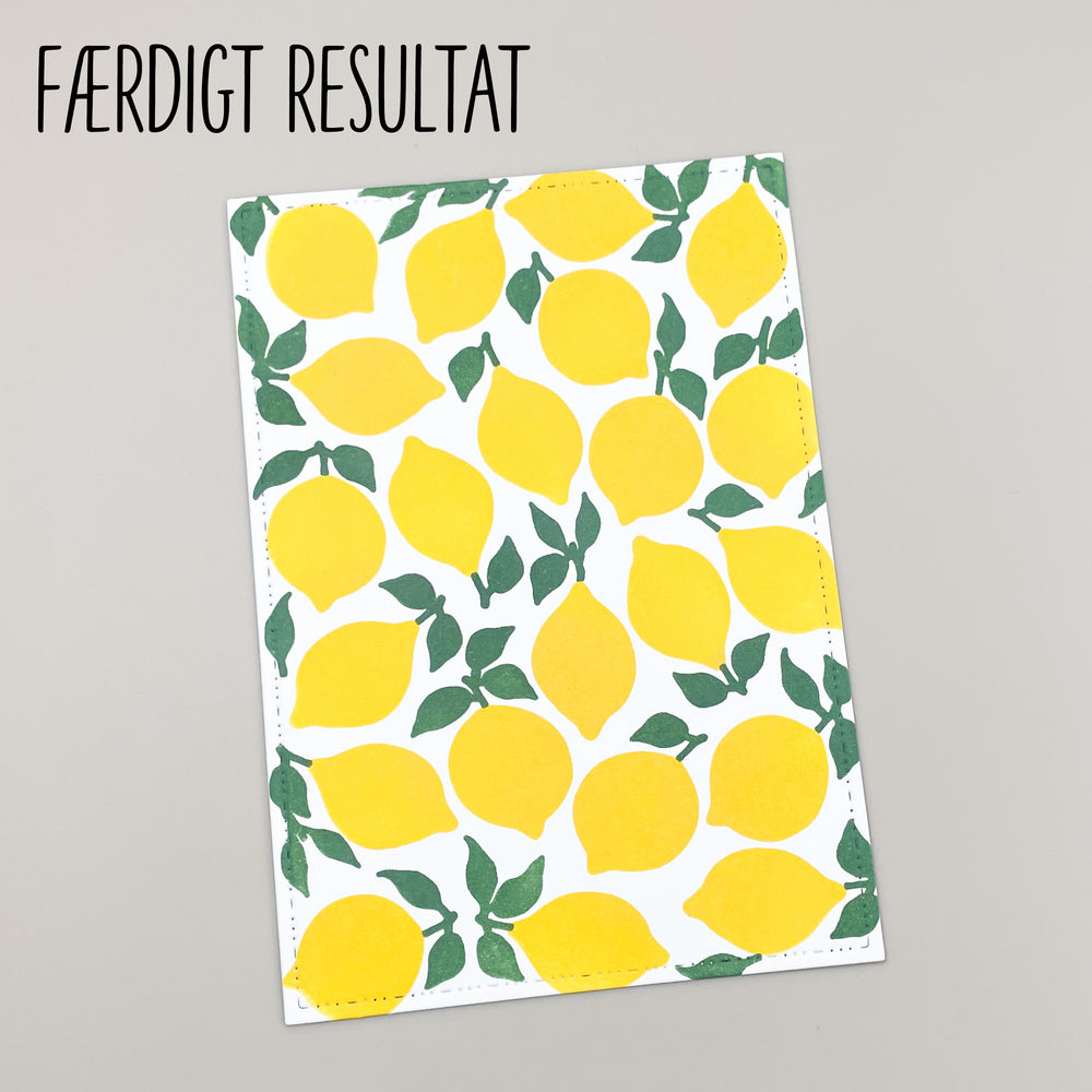 Startpakke Stencil og Oxide - Jordbær & Citron