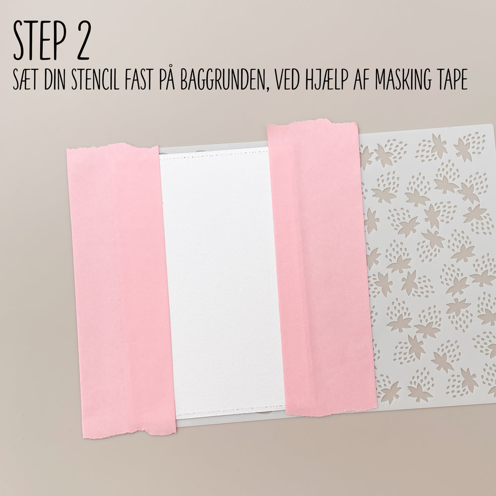 Startpakke Stencil og Oxide - Jordbær & Citron