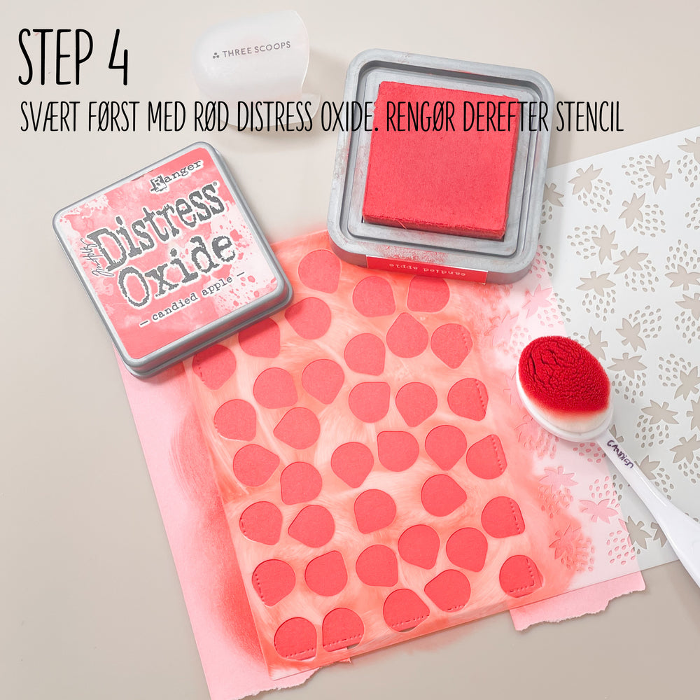 Startpakke Stencil og Oxide - Jordbær & Citron