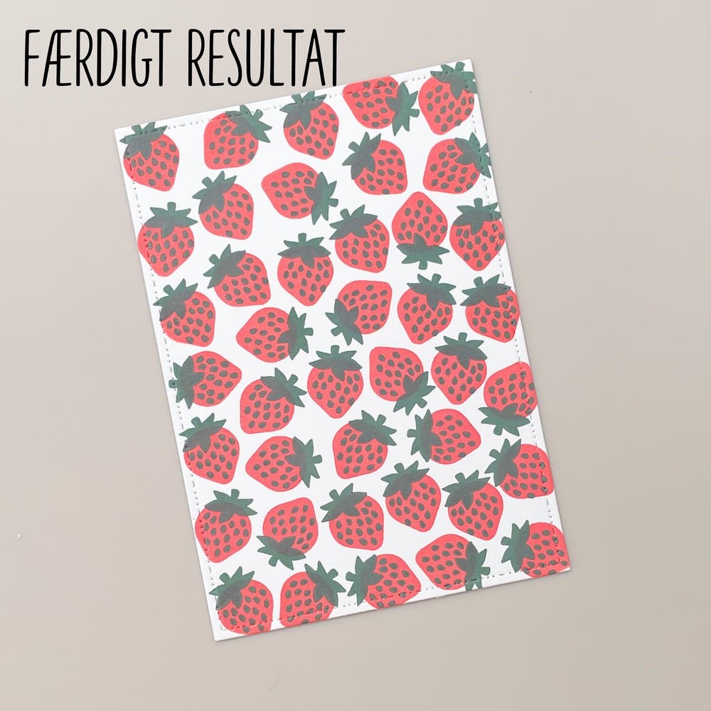 Startpakke Stencil og Oxide - Jordbær & Citron