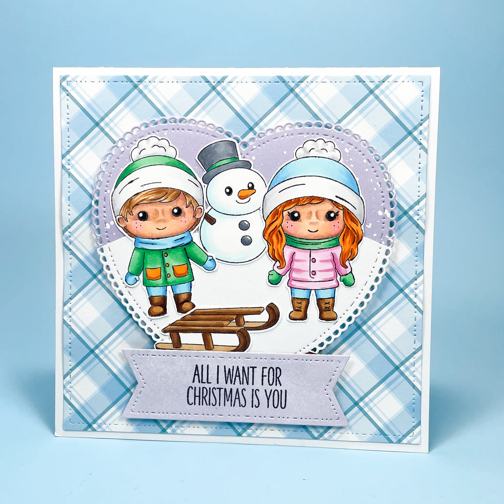 Vinter Pige - I'm dreaming of a white christmas