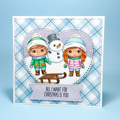 Vinter Pige - I'm dreaming of a white christmas