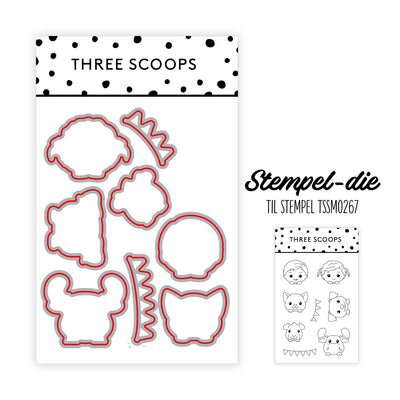 Stempel-die: Tog-passagerer