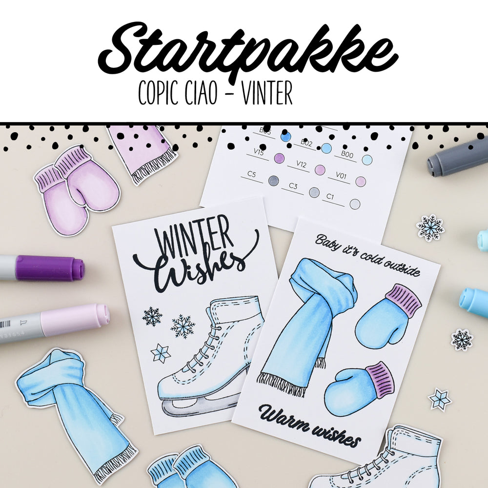 Startpakke - Copic Ciao vinter