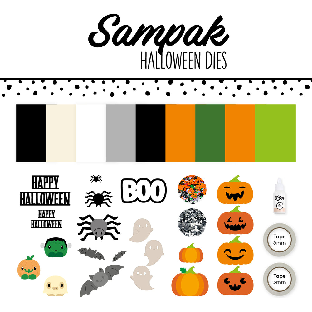 Halloween-dies Sampak