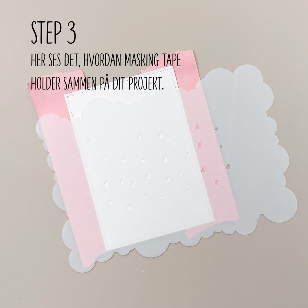 Stencil skyer & regn