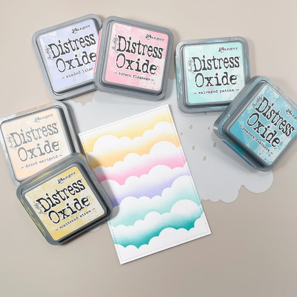 Stencil skyer & regn