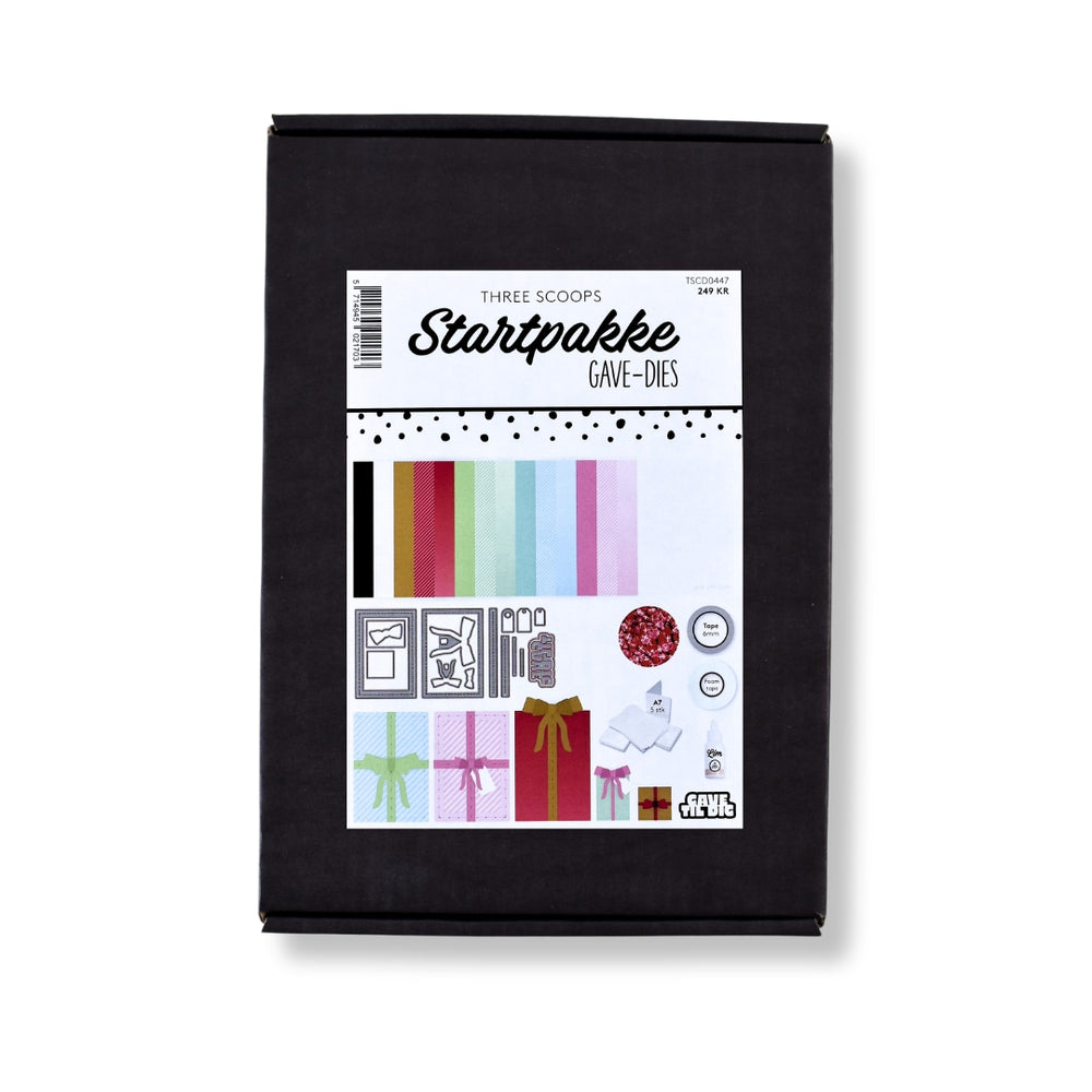 Dies startpakke - Gaver