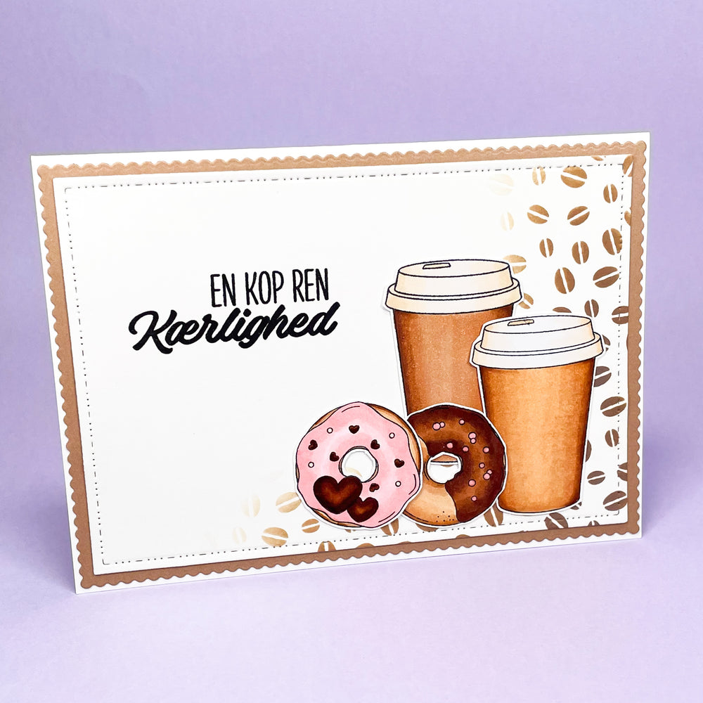 Stencil kaffe