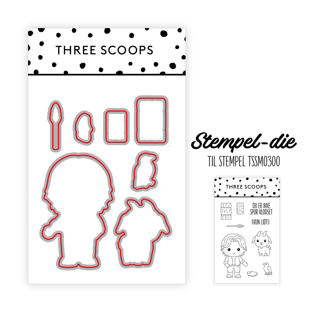 Stempel-die: Bondemand – Klods Hans