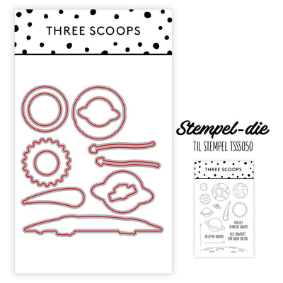 Stempel-die: Planeter - mod det uendelige univers