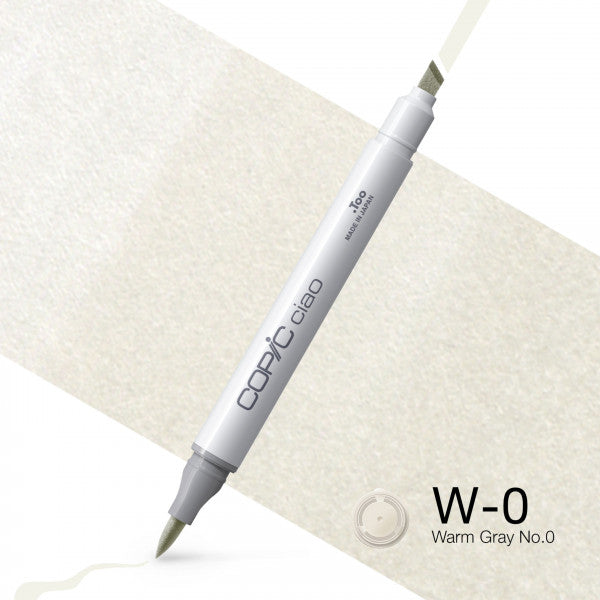 Copic Ciao W0 - Warm Gray No.0