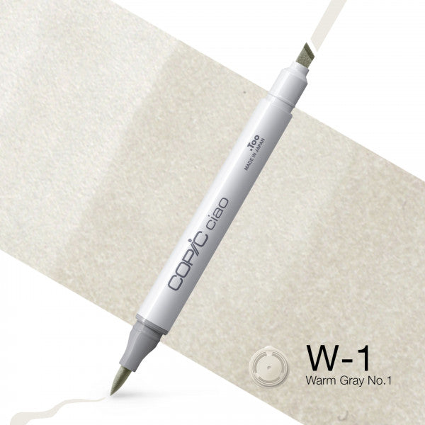 Copic Ciao W1 - Warm Gray No.1