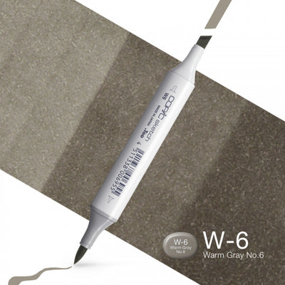 Copic Sketch W6 - Warm Gray