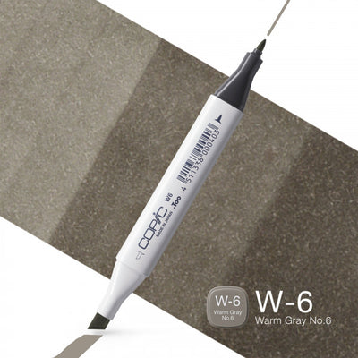 Copic Classic W6 - Warm Gray No. 6