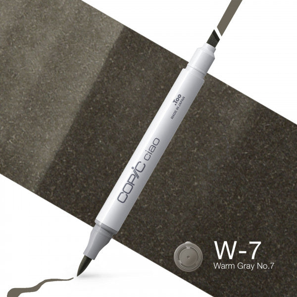 Copic Ciao W7 - Warm Gray No.7