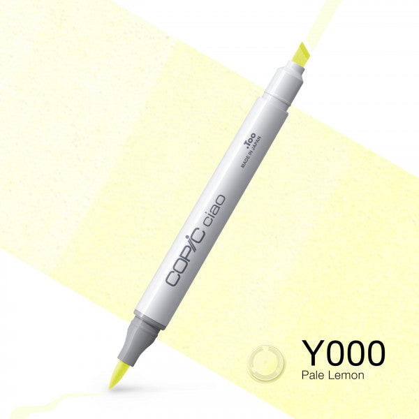Copic Ciao Y000 - Pale Lemon