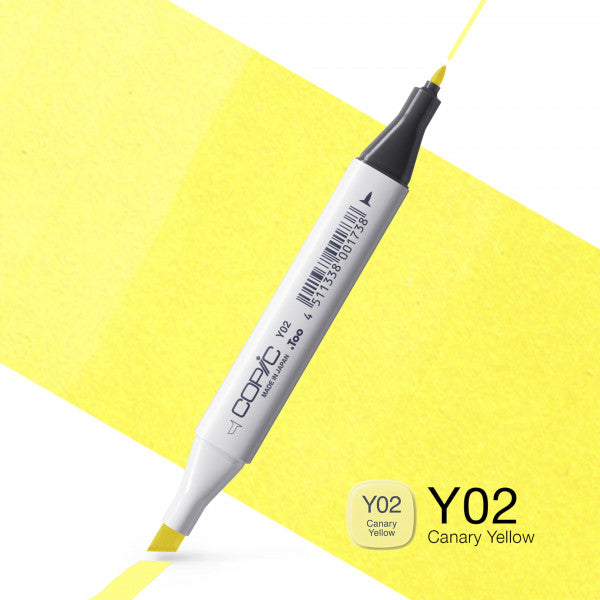 Copic Classic Y02 - Canary Yellow
