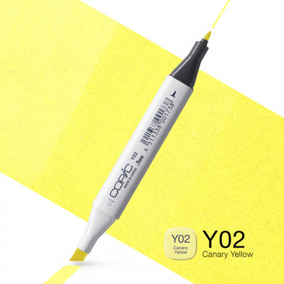 Copic Classic Y02 - Canary Yellow