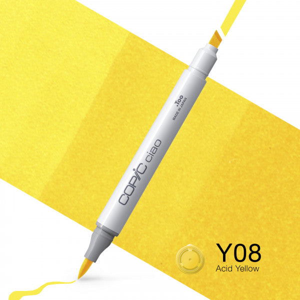 Copic Ciao Y08 - Acid Yellow
