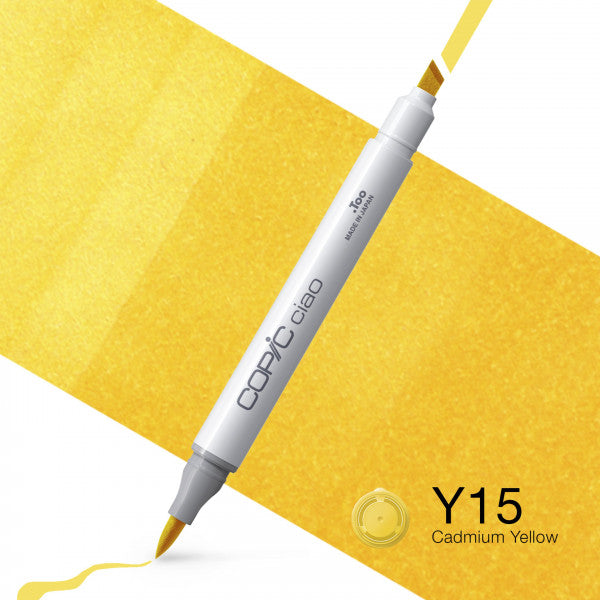 Copic Ciao Y15 - Cadmium Yellow