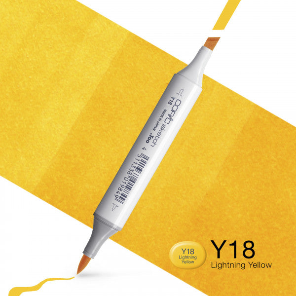 Copic Sketch Y18 - Lightning Yellow