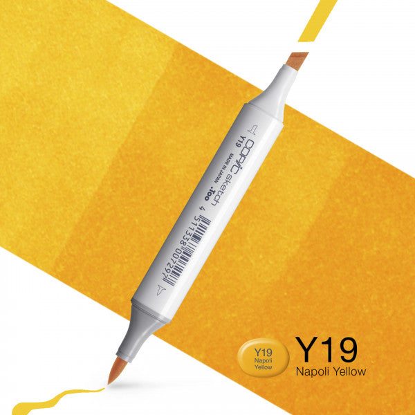 Copic Sketch Y19 - Napoli Yellow