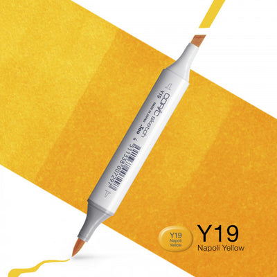 Copic Sketch Y19 - Napoli Yellow