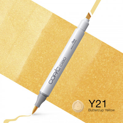 Copic Ciao Y21 - Buttercup Yellow