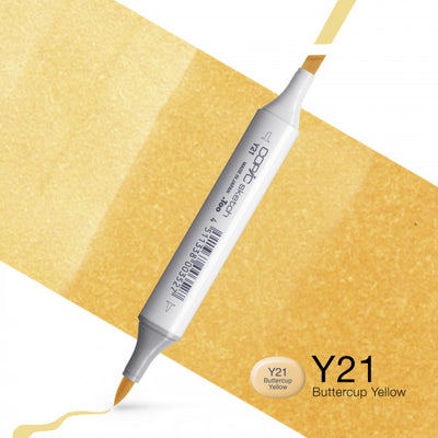 Copic Sketch Y21 - Buttercup Yellow