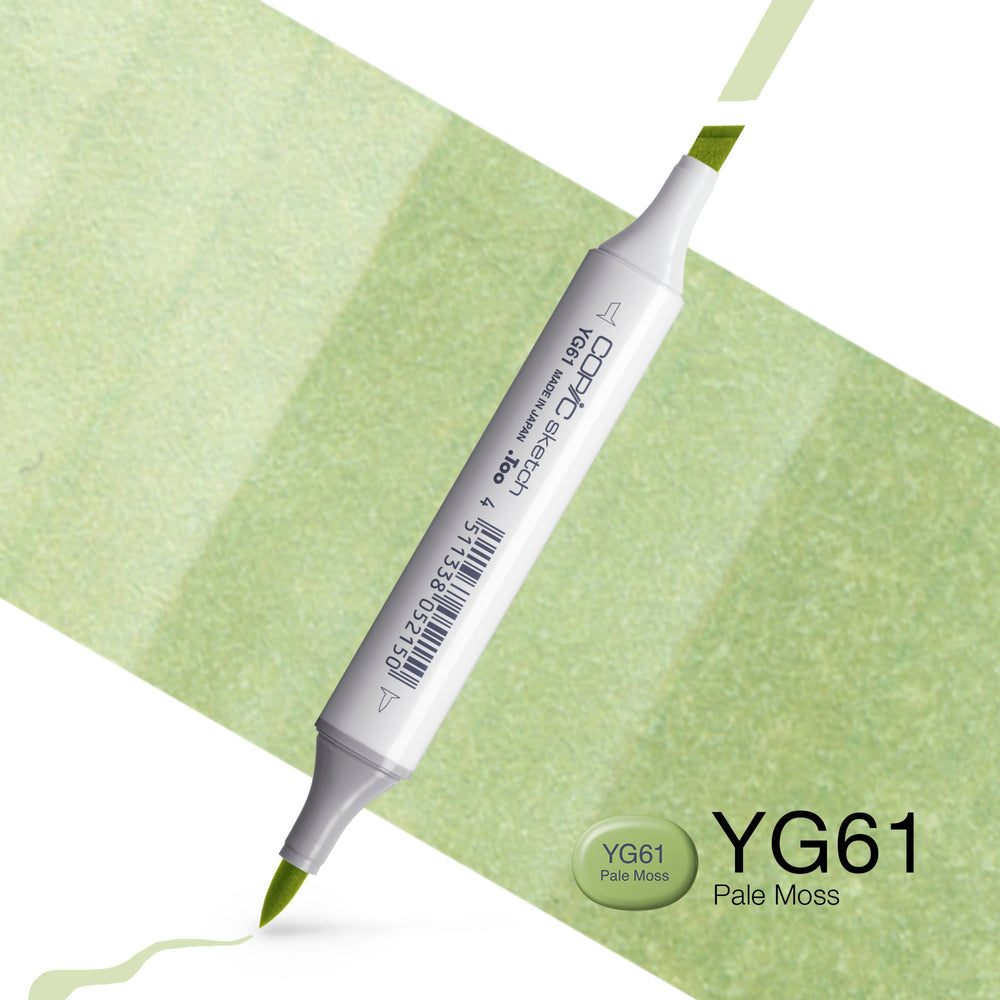 Copic Sketch YG61 - Pale Moss