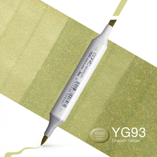 Copic Sketch YG93 - Grayish Yellow