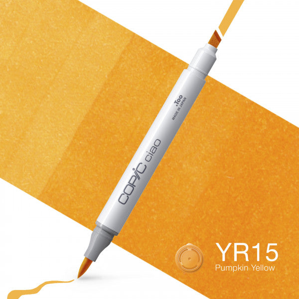 Copic Ciao YR15 - Pumpkin Yellow