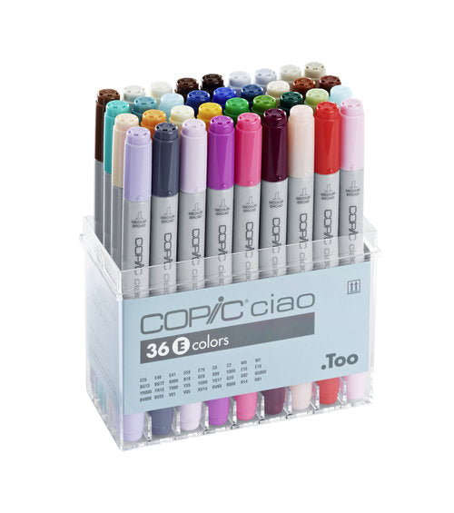 Copic Ciao sæt E - 36 stk.