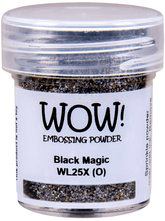 WOW Embossing Powder - Black Magic