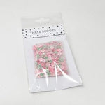 Blomsterblanding i pailletter