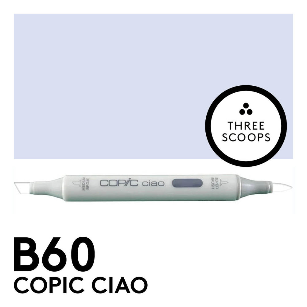 Copic Ciao B60 - Pale Blue Gray