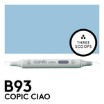 Copic Ciao B93 - Light Crockery Blue