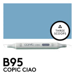 Copic Ciao B95 - Light Grayish Cobalt