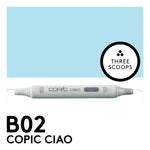 Copic Ciao B02 - Robin's Egg Blue