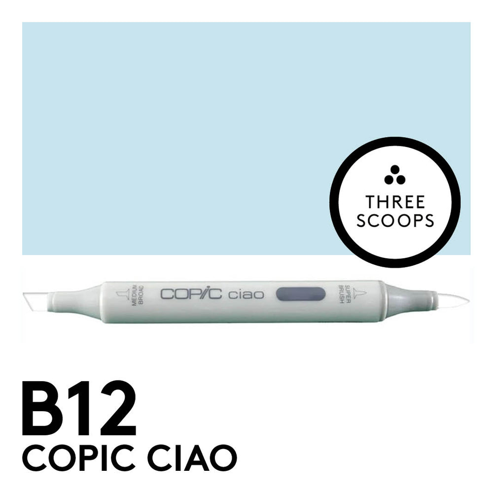 Copic Ciao B12 - Ice Blue