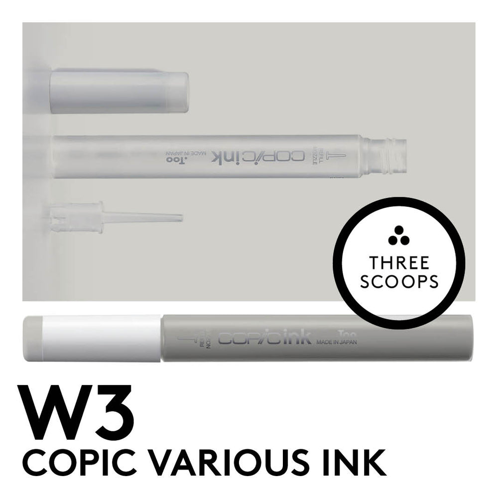 Copic Various Ink W3 - 12ml