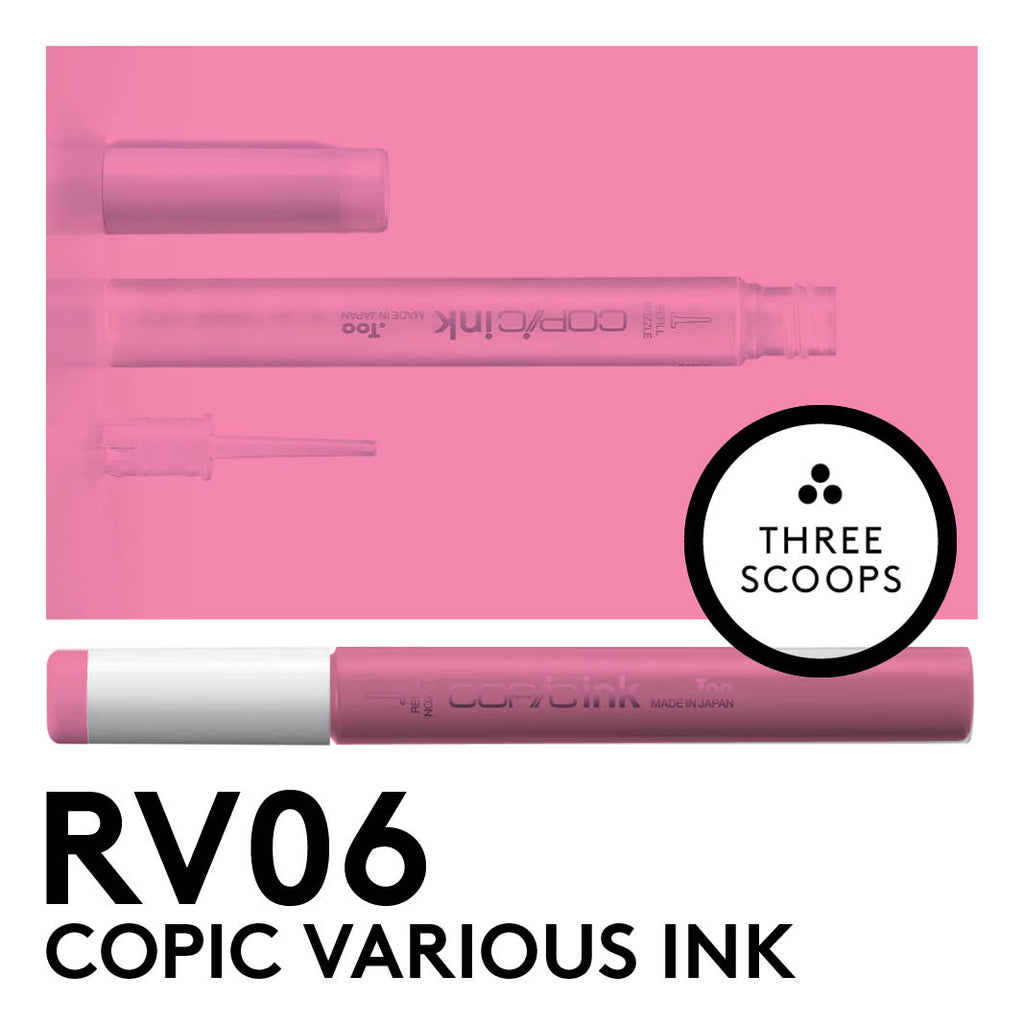 Copic Various Ink RV06 - 12ml – Three Scoops Design
