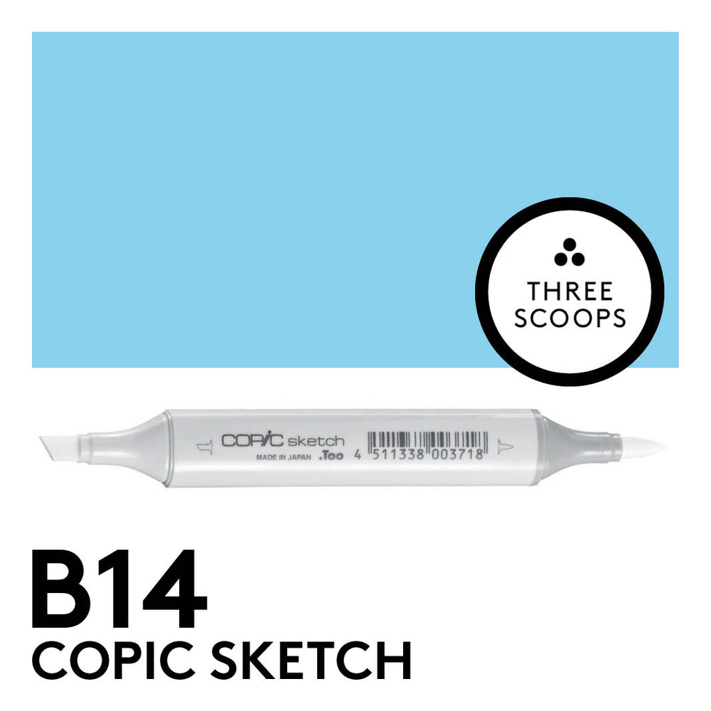 Copic Sketch B14 - Light Blue