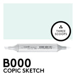 Copic Sketch B000 - Pale Porcelain Blue