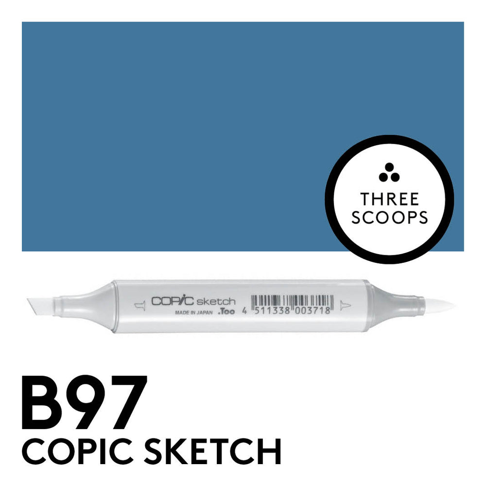 Copic Sketch B97 - Night Blue