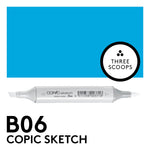 Copic Sketch B06 - Peacock Blue
