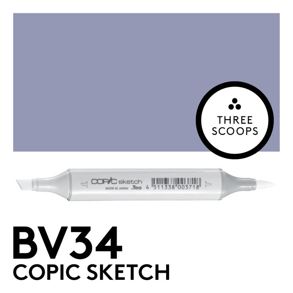 Copic Sketch BV34 - Bluebell