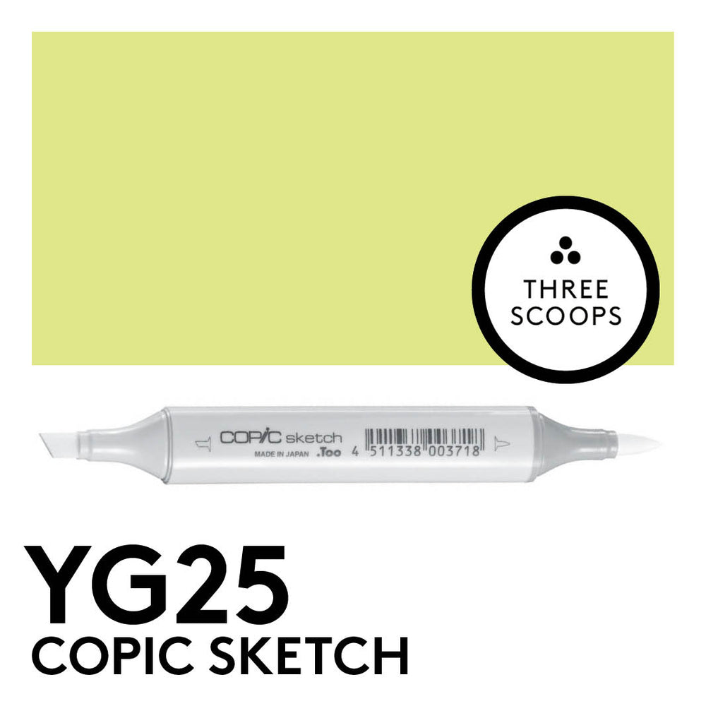 Copic Sketch YG25 - Celadon Green