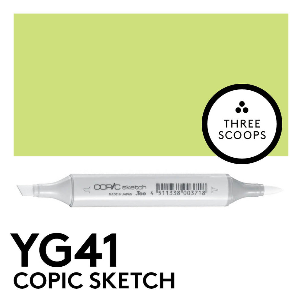 Copic Sketch YG41 - Pale Green